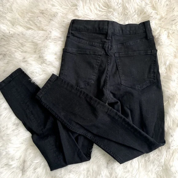 🖤TopShop Black JAMIE Jeans Size 24🖤 - Picture 3 of 6